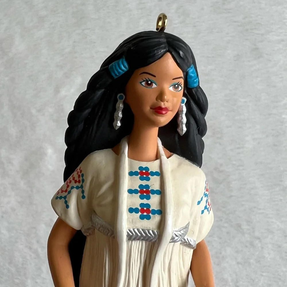 Vintage Hallmark Keepsake Native American Barbie Dolls of the World Ornament